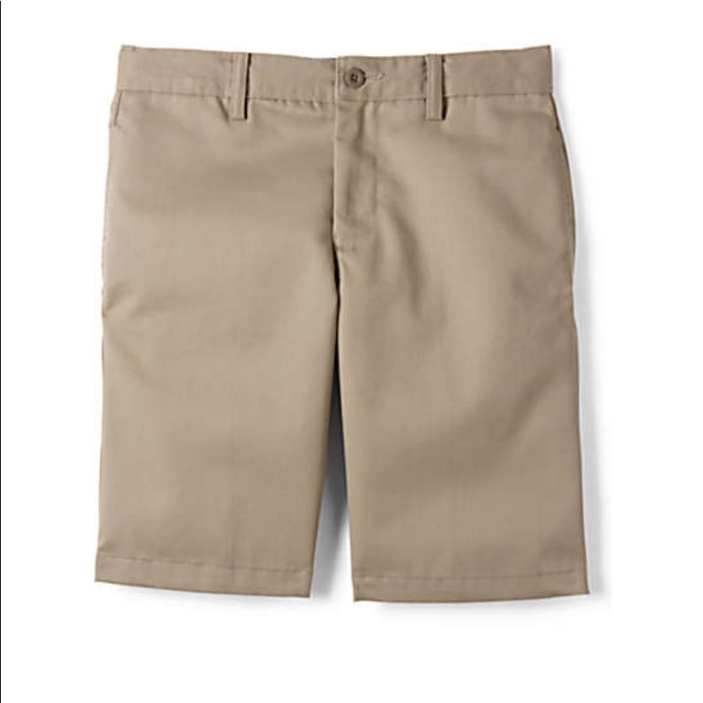 Men’s Cotton Plain Front Chino Shorts